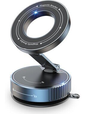 360° Adjustable Magnetic Phone Holder for MagSafe | Nano Gel Car Mount Accessory